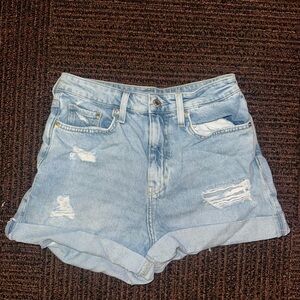 H&M Distressed Mom Shorts